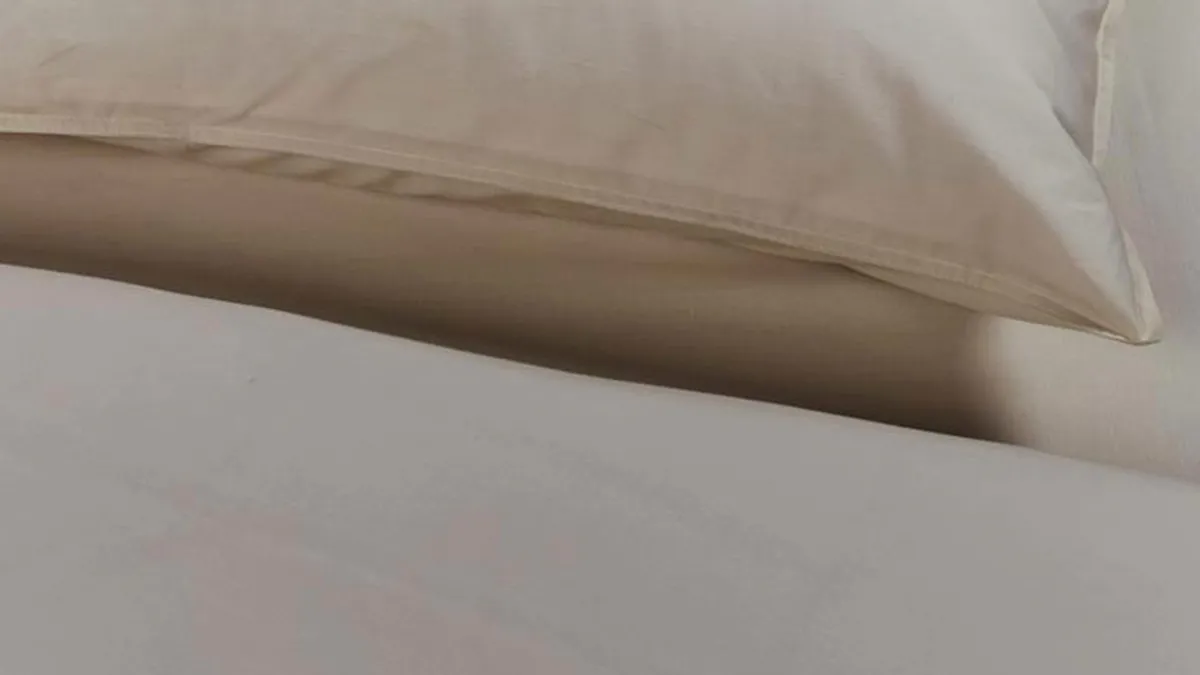 Outlet Ambiante Dekbedovertrek Cotton Uni taupe