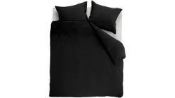 New Ambiante Dekbedovertrek Cotton Uni black