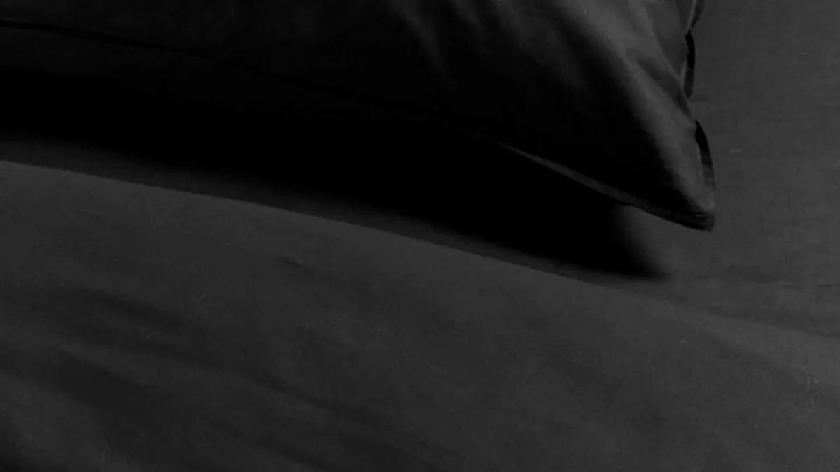 New Ambiante Dekbedovertrek Cotton Uni black