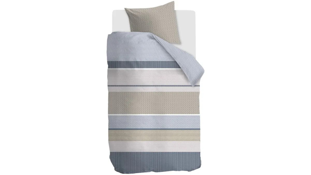 Outlet Beddinghouse Dekbedovertrek Hilde blue