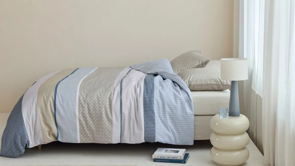 Outlet Beddinghouse Dekbedovertrek Hilde blue