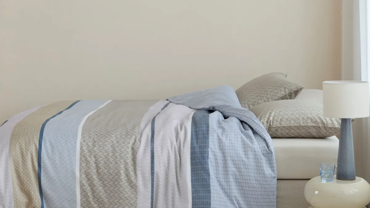 Outlet Beddinghouse Dekbedovertrek Hilde blue