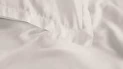 Discount Ambiante Dekbedovertrek Satin Uni off-white