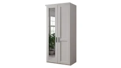Hot B Bright Draaideurkast Chateau met spiegel wit