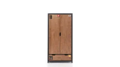 Online Vipack Draaideurkast Daan bruin/zwart