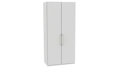 Outlet B Bright Draaideurkast Motion volledig met houten deuren wit