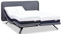 Online M line Elektrisch Bed Element Spirit met Cool Motion 6 matrassen denim