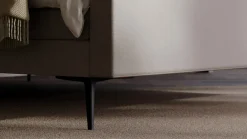 Karlsson Elektrische boxspring Glade - Natural linen beige