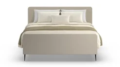 Karlsson Elektrische boxspring Glade - Natural linen beige