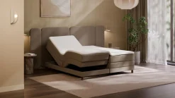 Hot Karlsson Elektrische boxspring Ridge - Warm wool grey