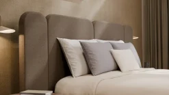Outlet Karlsson Elektrische boxspring Ridge met Kårlsson Excellence matras - Warm wool grey