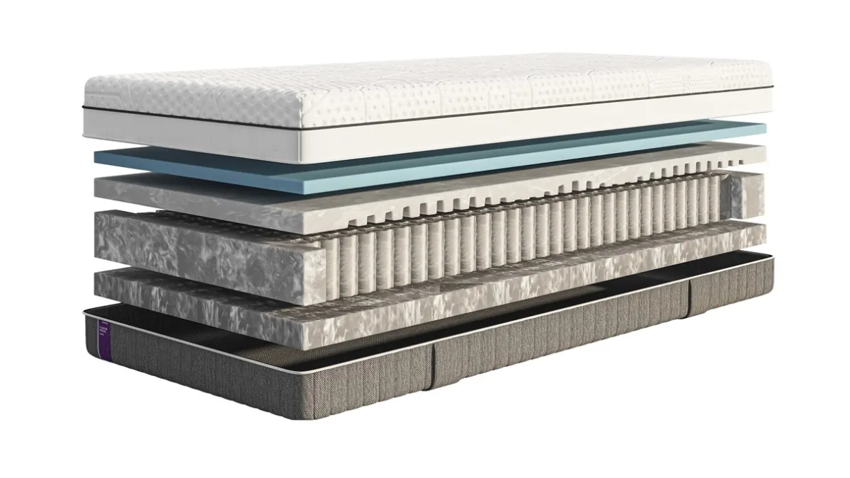 Hot Emma Fusion Fresh Hybrid matras antraciet