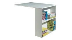 Vipack Halfhoogslaper Scott met bureau, boekenkast en commode wit