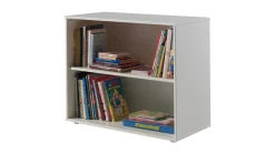 Vipack Halfhoogslaper Scott met bureau, boekenkast en commode wit