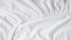 Outlet Beter Bed Select Hoeslaken Jersey splittopper wit