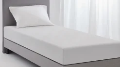 Outlet Beter Bed Select Hoeslaken Perkal wit