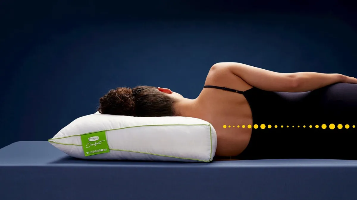 New Silvana Hoofdkussen Comfort Groen
