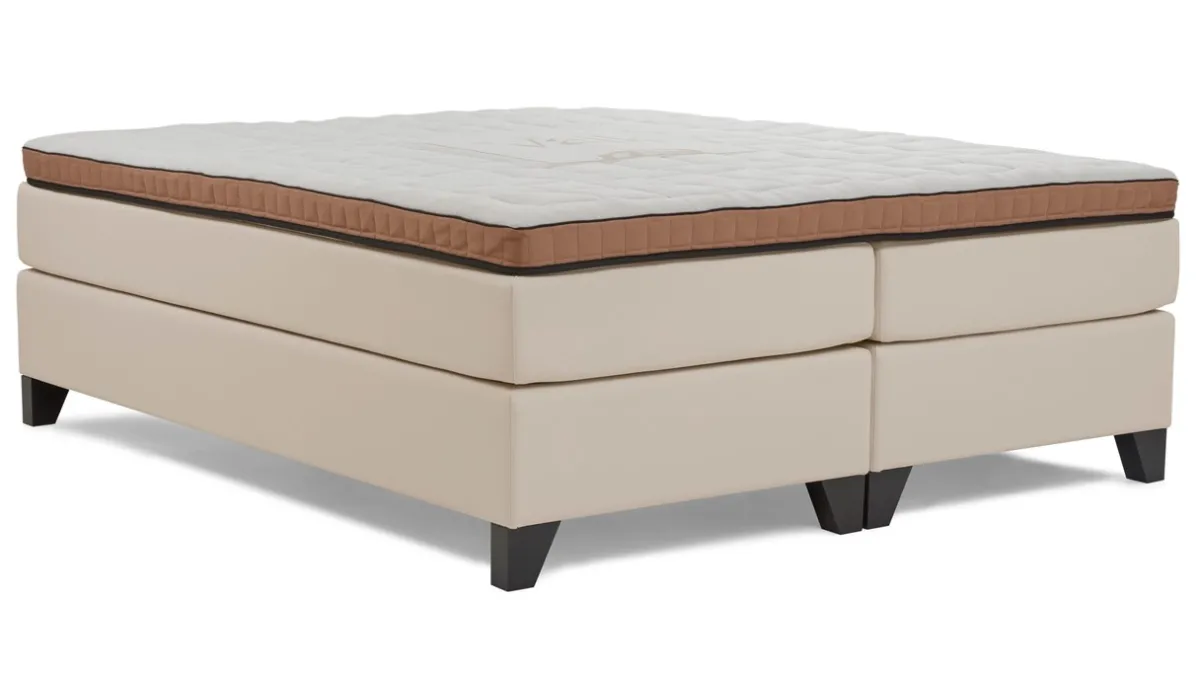 Hot Valk Exclusief Hotelboxspring met topper Luxury ecru