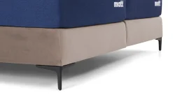 Best Matt Sleeps Boxspring Velvet stroken met matras Matt beige