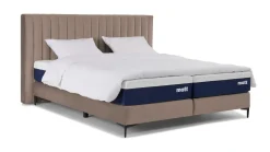 Best Matt Sleeps Boxspring Velvet stroken met matras Matt beige