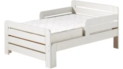 New Vipack Meegroeibed Jumper met matras 140+60 cm wit