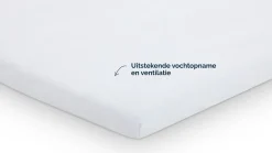 New B Bright Molton matrasbeschermer voor splittopper