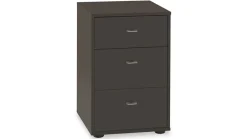 New B Bright Nachtkast Suite met 3 laden havanna