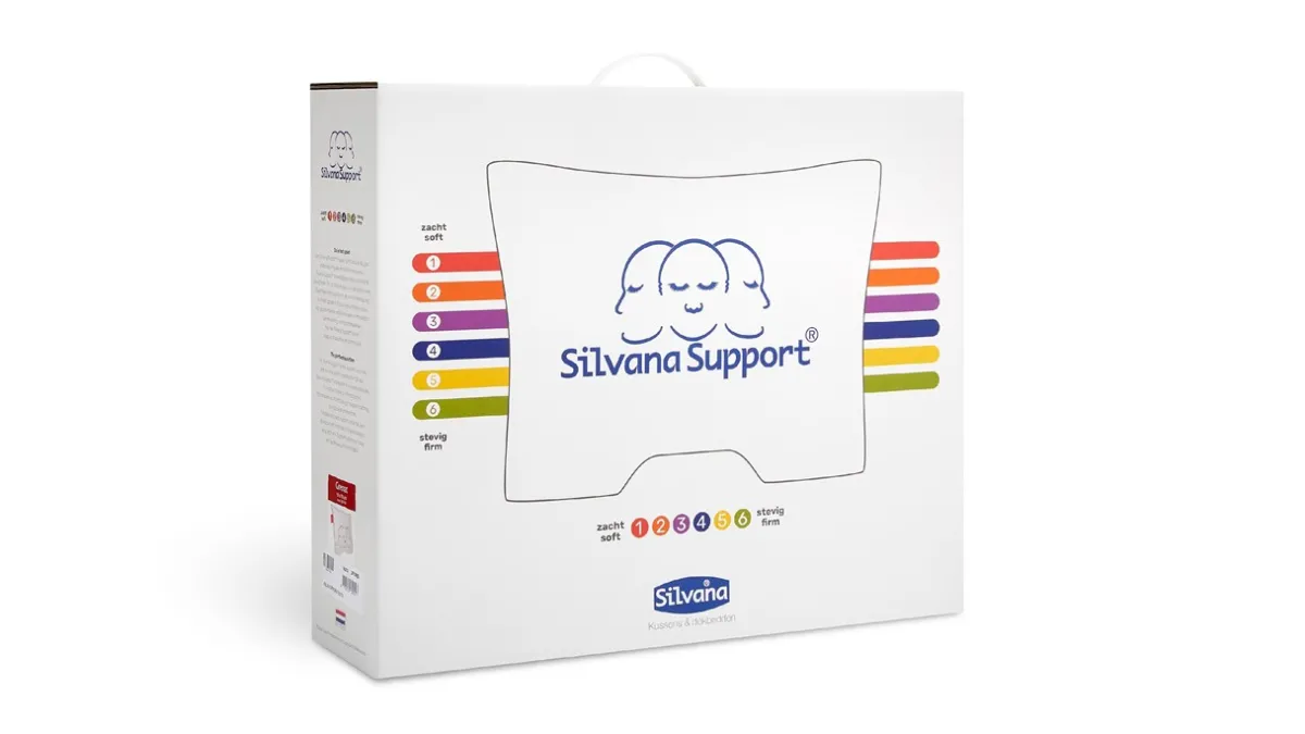 New Silvana Neksteunkussen Support Rood