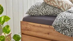 B Bright Opbergbed Barn met kleppen oak wotan