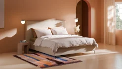 Hot B Bright Opbergbed Morgan - Linen touch beige