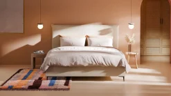 B Bright Opbergbed Morgan - Pure touch natural