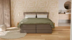 New B Bright Opbergboxspring Jade - Matte leather taupe