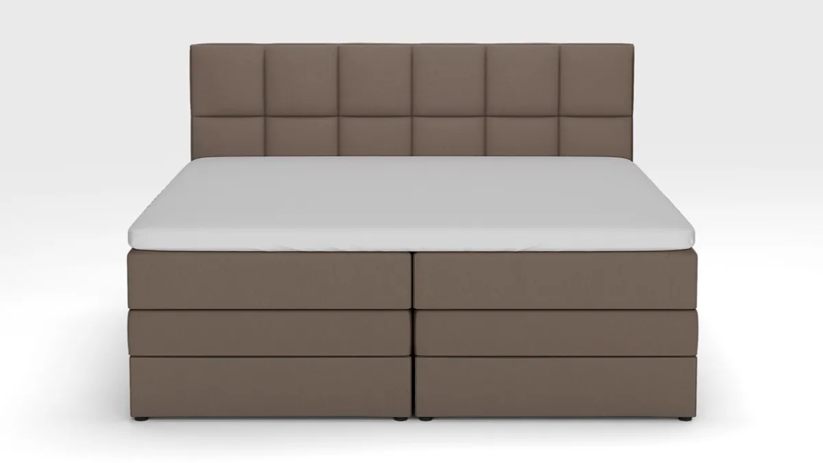 New B Bright Opbergboxspring Jade - Matte leather taupe