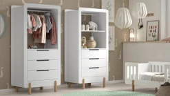 Sale Vipack Peuterbed Smile met kast wit
