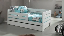 Vipack Peuterbed Toddler 71 met bedlade wit
