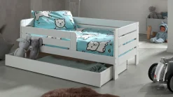 Vipack Peuterbed Toddler 71 met bedlade wit