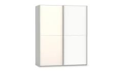 Hot B Bright Schuifdeurkast Motion met glasdeur wit/glas magnolia