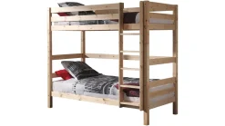 Discount Vipack Stapelbed Pino 180 cm hoog natuur