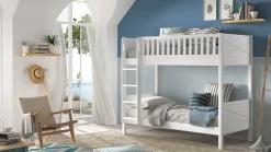 Hot Vipack Stapelbed Scott met ladenset wit