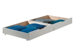 Hot Vipack Stapelbed Scott met ladenset wit