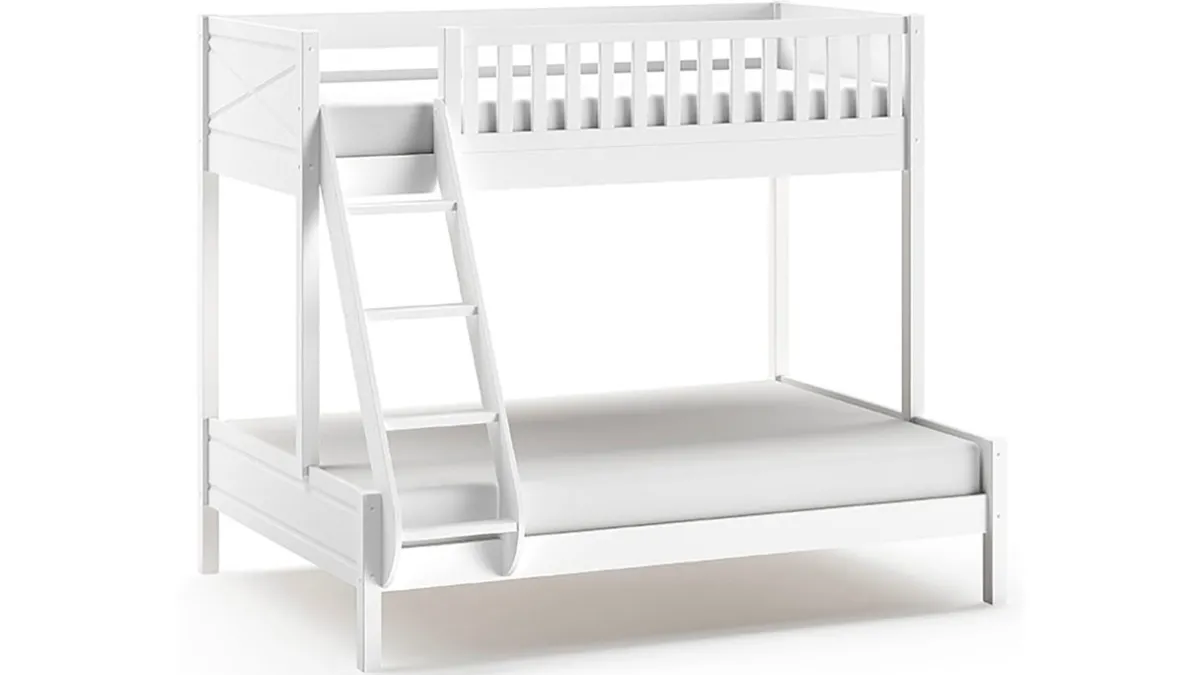 Online Vipack Stapelbed Scott 3-persoons wit