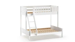 New Vipack Stapelbed Scott 3-persoons met slaaplade wit