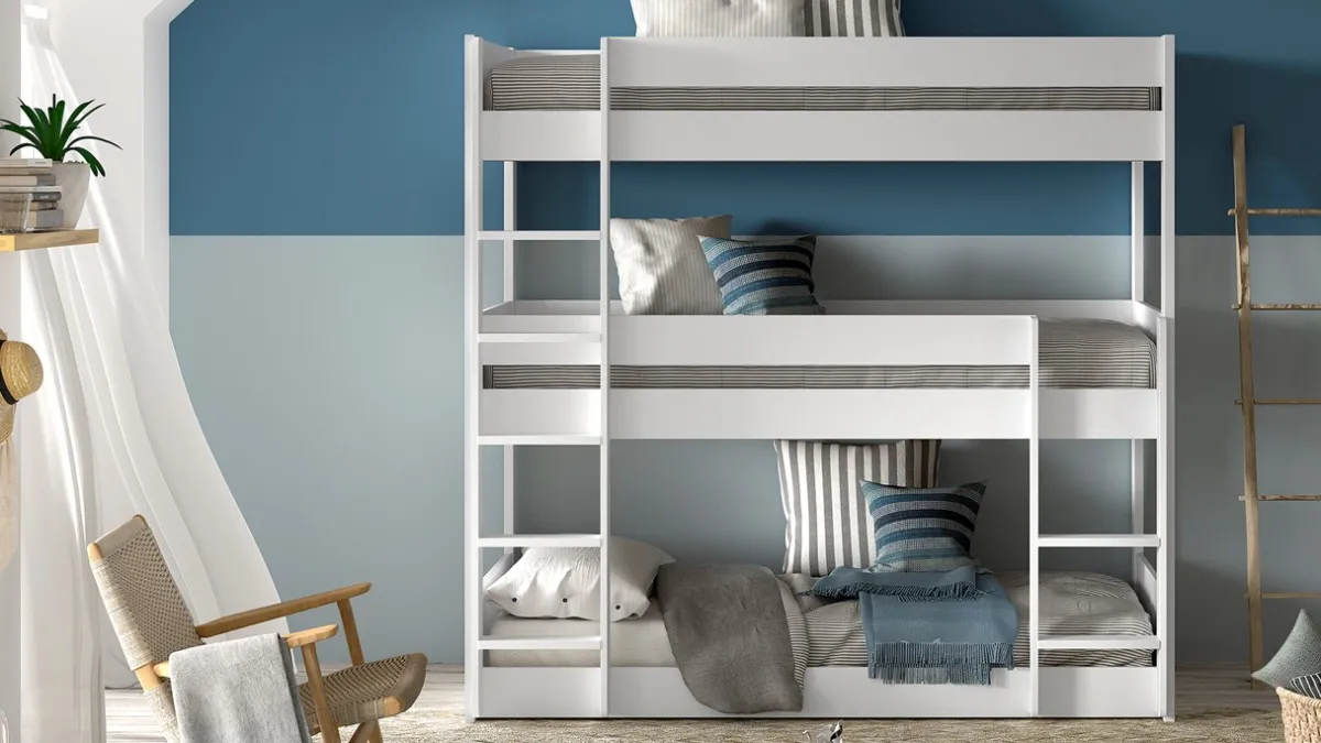 New Vipack Stapelbed triple scott wit