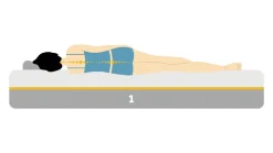 Hot Tempur Pro® CoolQuilt matras - medium antraciet