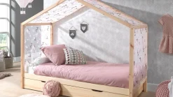 Best Vipack Textielset voor huisbed Dallas wit