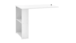 Hot Flexworld Uitschuifbureau voor halfhoogslaper wit